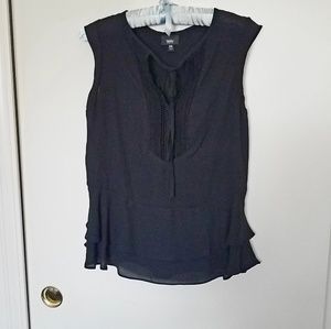 Massimo Black Flowy Top!